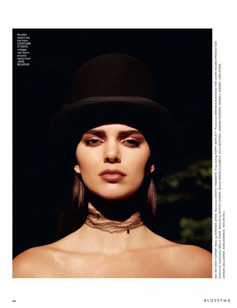 Kendall Jenner featured in Bright Young Goths!, September 2016