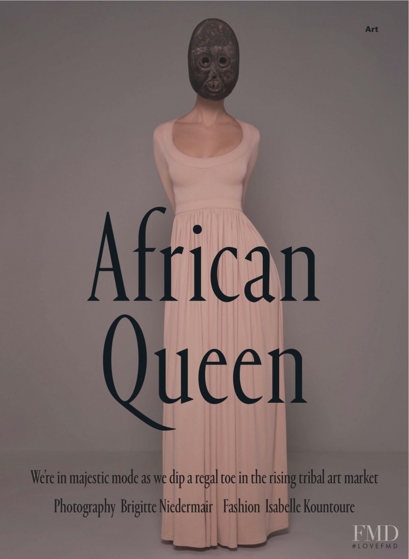 Sophia Linnewedel featured in African Queen, March 2016