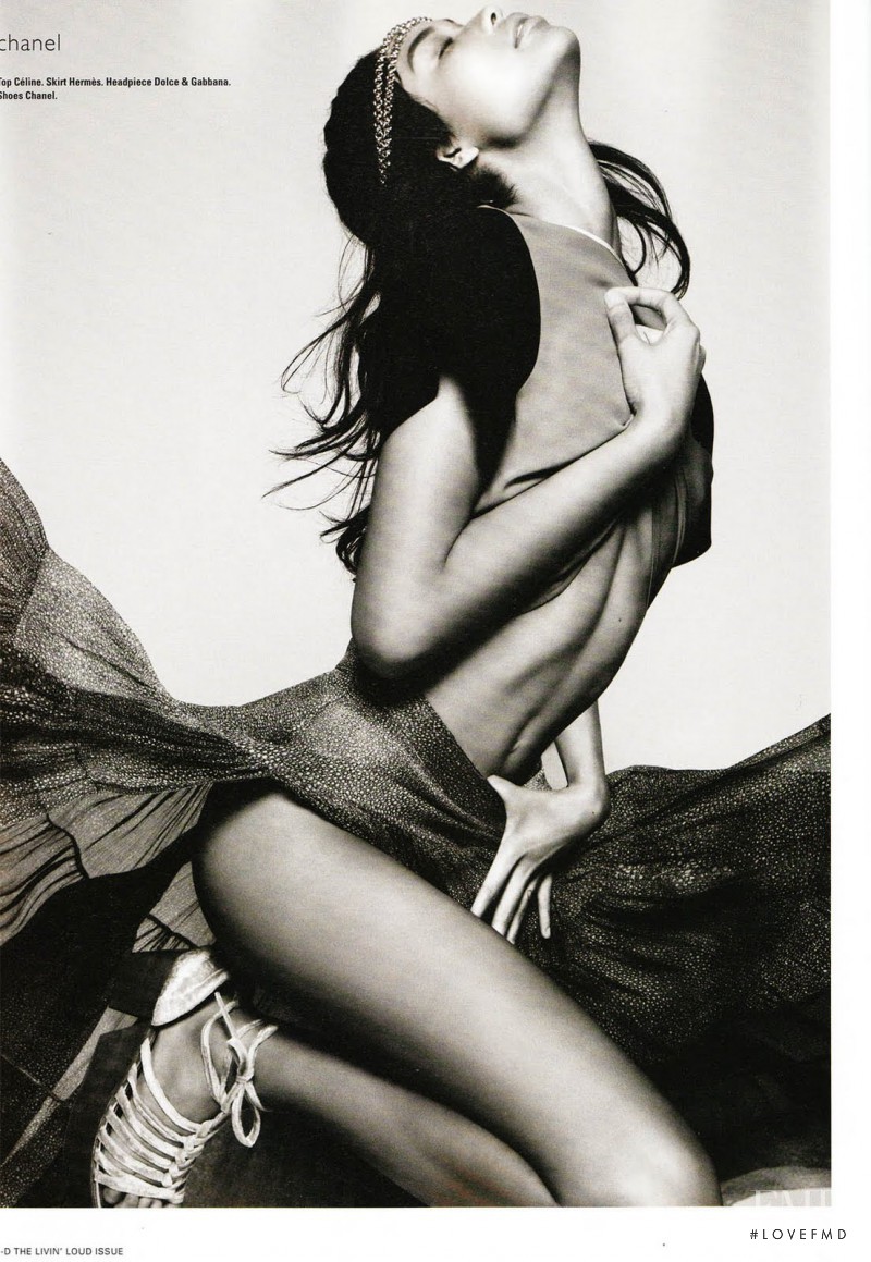 Chanel Iman featured in Expression Is Vital, March 2011