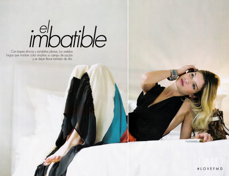 Chloé Bello Portela featured in El Imbatible, September 2008