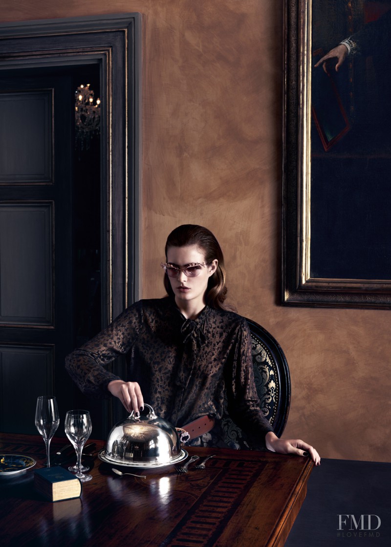 Zlata Mangafic featured in Bvlgari, December 2013