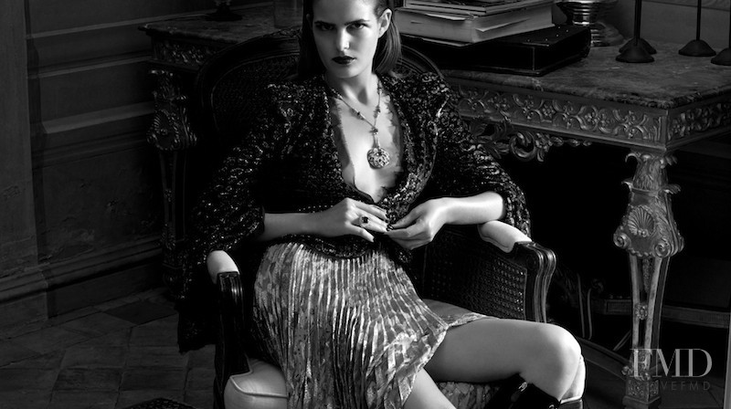 Zlata Mangafic featured in Bvlgari, December 2013