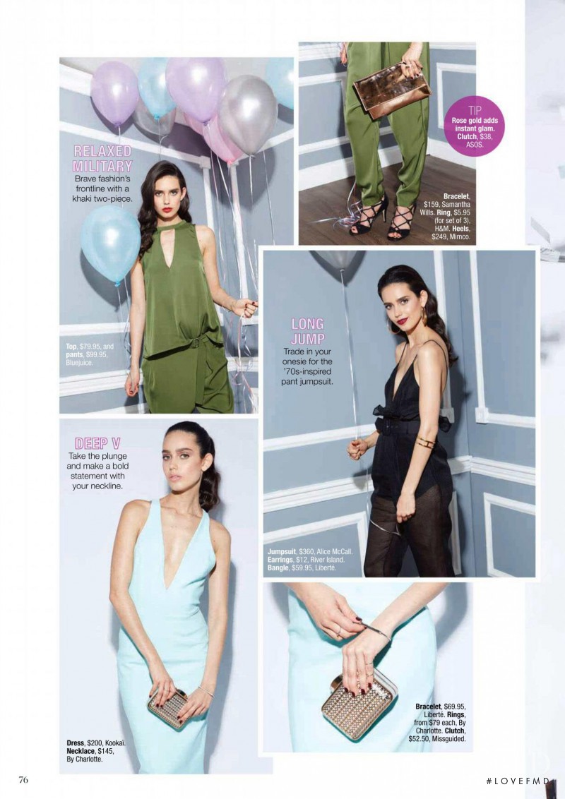 Talia Berman featured in Chic Party, December 2015
