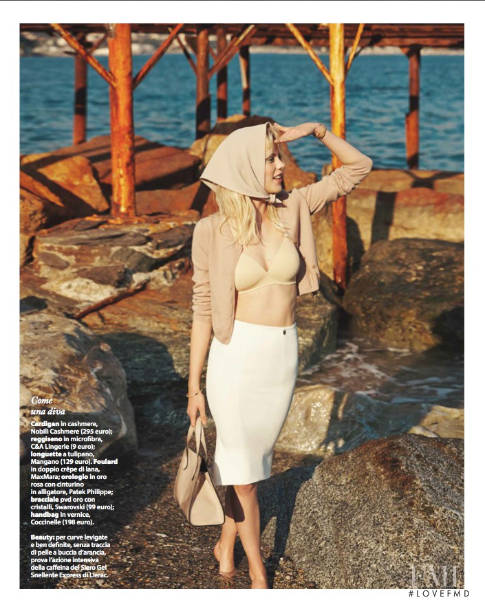 Julia Almendra featured in Eleganza Neorétro, April 2014