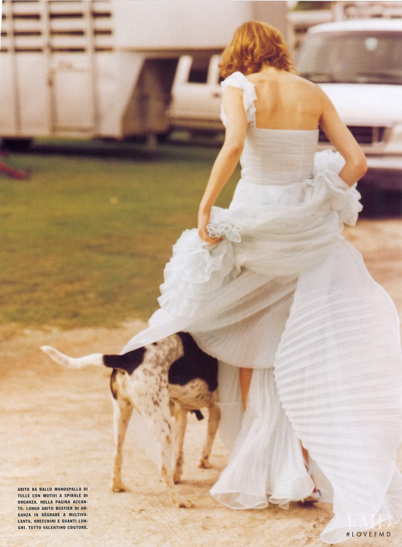 Natalia Vodianova featured in Outlaw Couture, March 2008