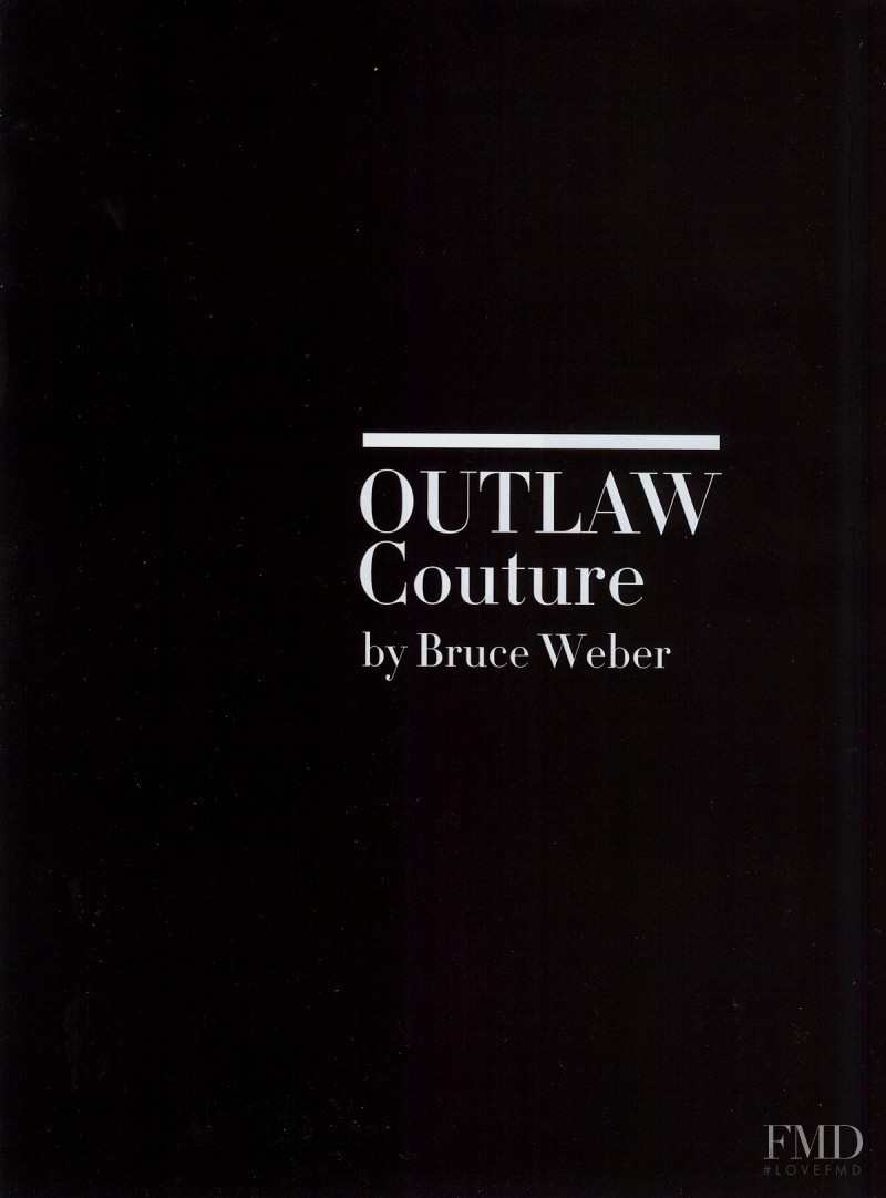 Outlaw Couture, March 2008