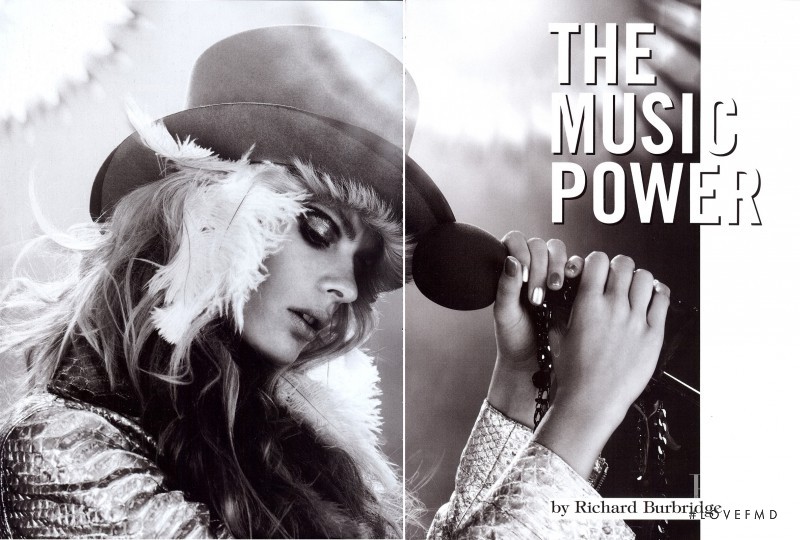 Julia Stegner featured in The Music Power, March 2008