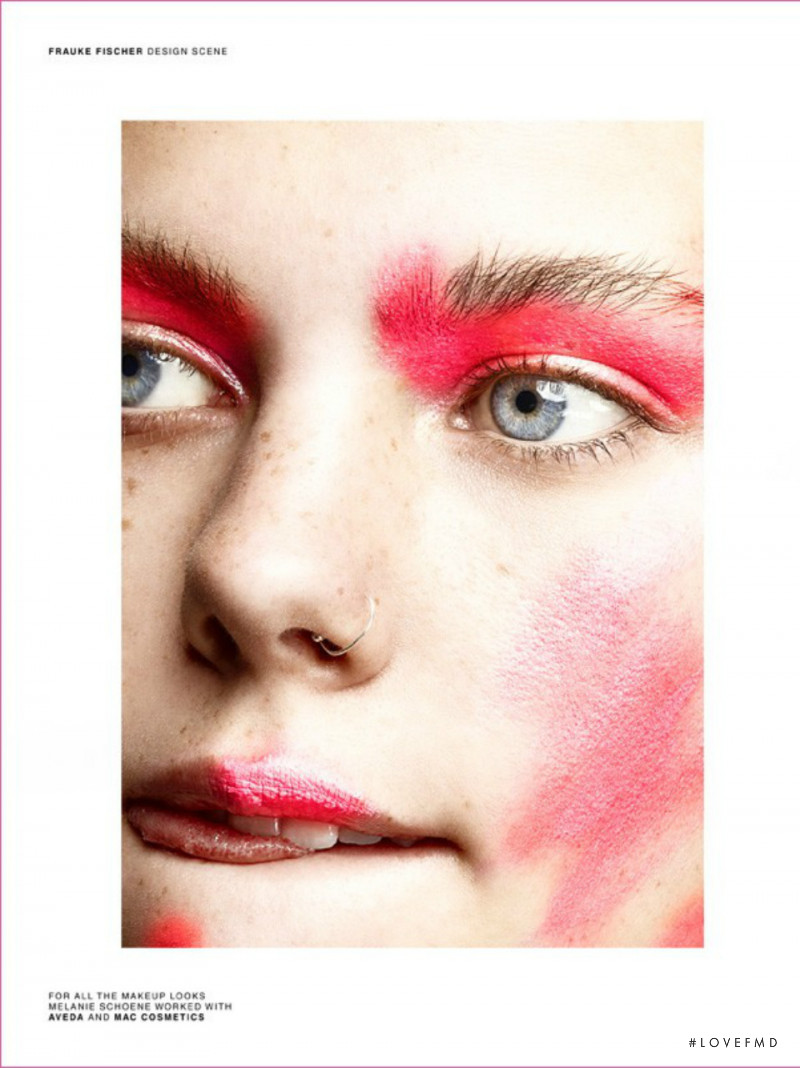 Julia Almendra featured in Pink, July 2015