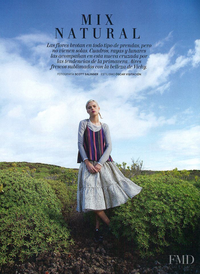 Julia Almendra featured in Mix Natural, May 2015