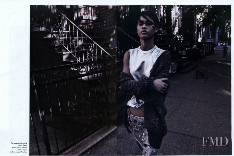 Karol Santos featured in Grungy, August 2014