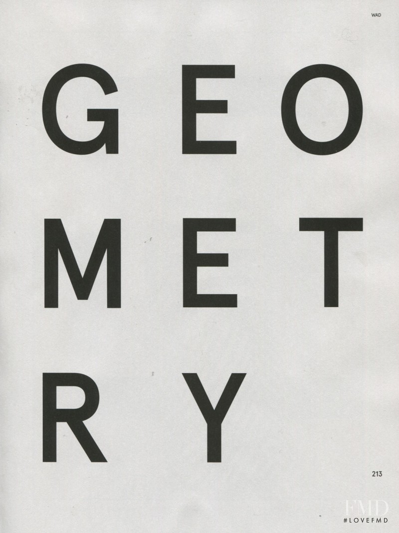 Geometry, April 2014