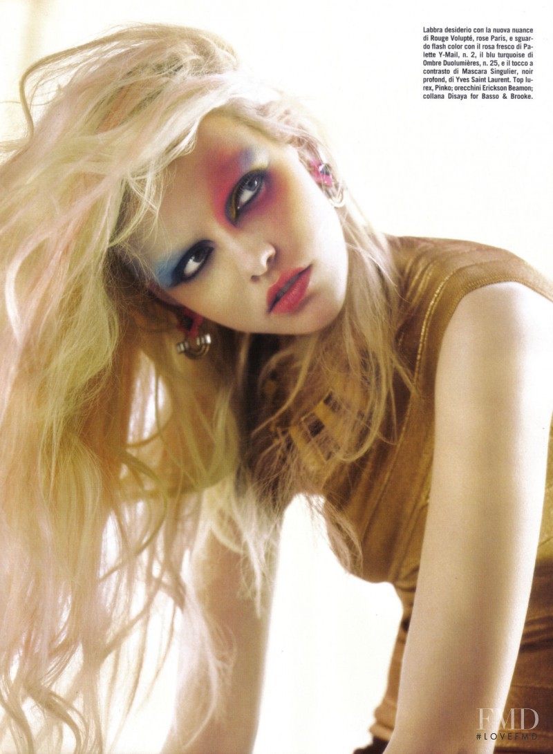 Ginta Lapina featured in Beauty, March 2010