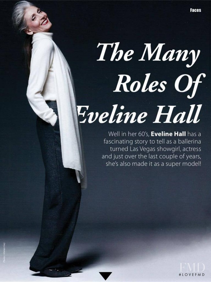 Eveline Hall featured in The Many Roles Of Eveline Hall, September 2016