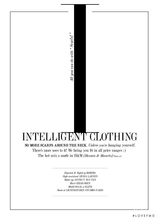 Intelligent Clothing, May 2013