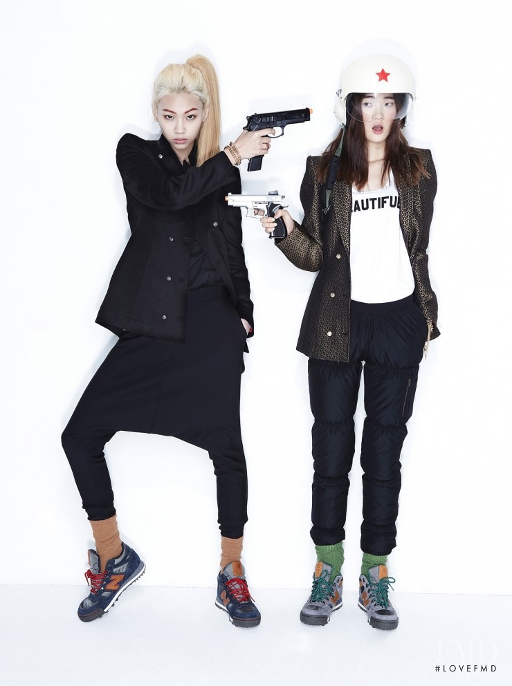 Hyun Ji Shin featured in Shin Hyunji and Jung Hoyeon, January 2014