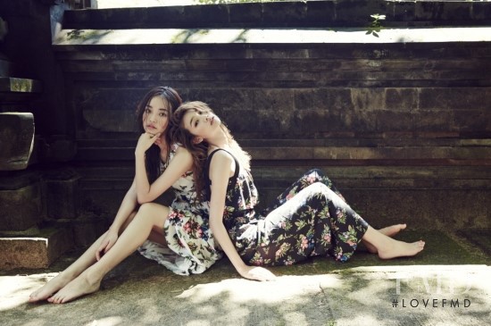 HoYeon Jung featured in Seon Hwang and Jung Hoyeon, June 2014