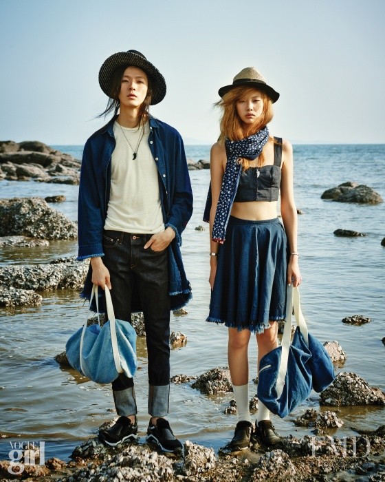 HoYeon Jung featured in Kim Chan and Jung Hoyeon, August 2014