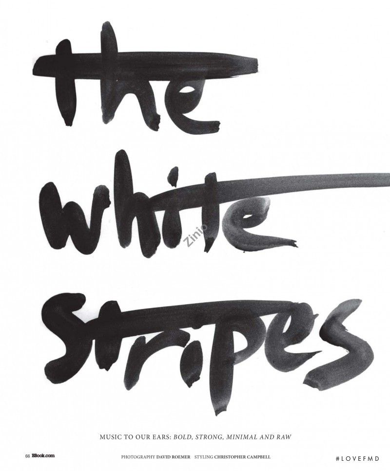 the white stripes, April 2009