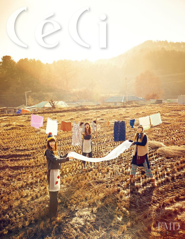 HoYeon Jung featured in Jin Jung Sun, Jung Ho Yeon, Kim Jin Kyung, December 2015