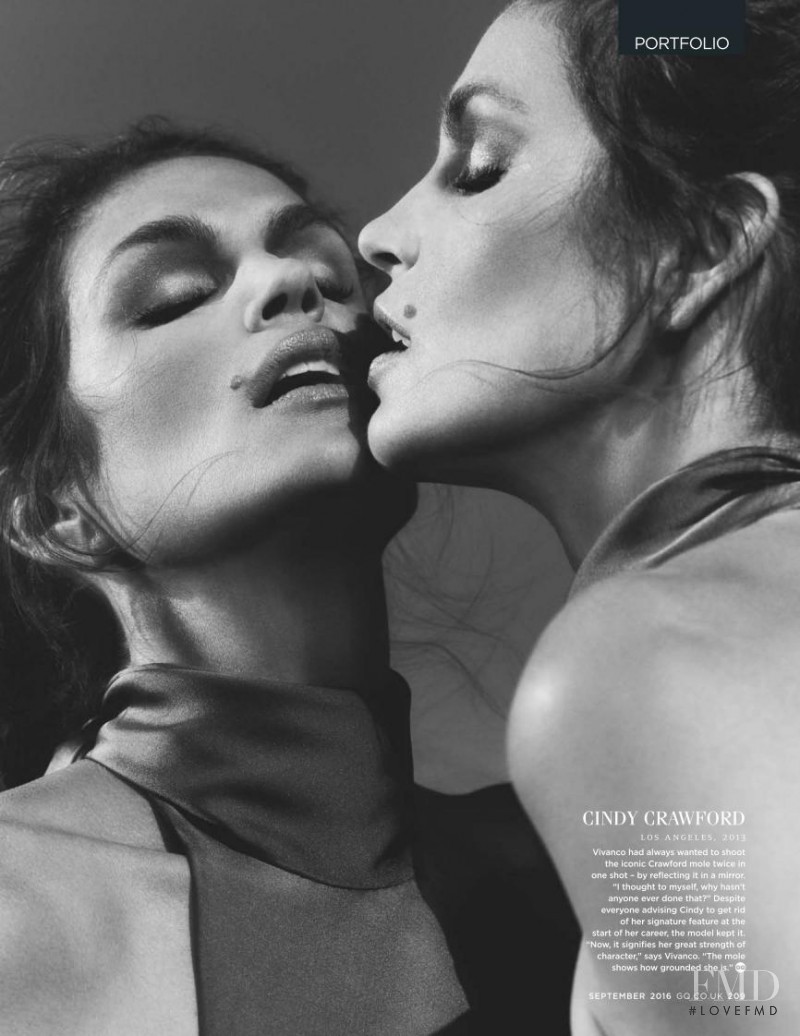 Cindy Crawford featured in Scenes of the Flesh, September 2016