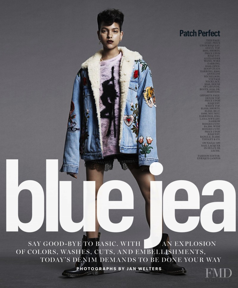 Joline Braun featured in Blue Jean Baby, August 2016
