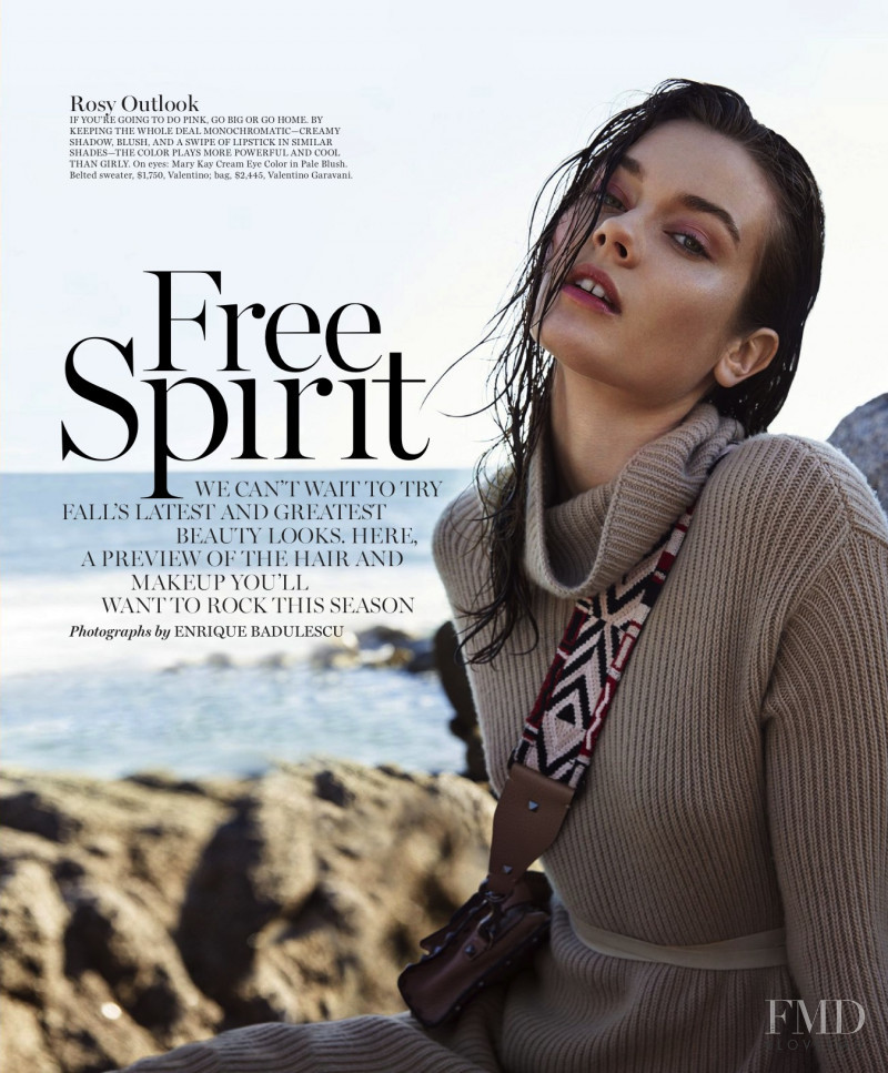 Monika Jagaciak featured in Free Spirit, August 2016