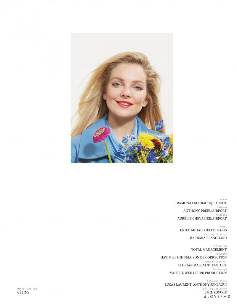 Eniko Mihalik featured in Gute Macht!, September 2016