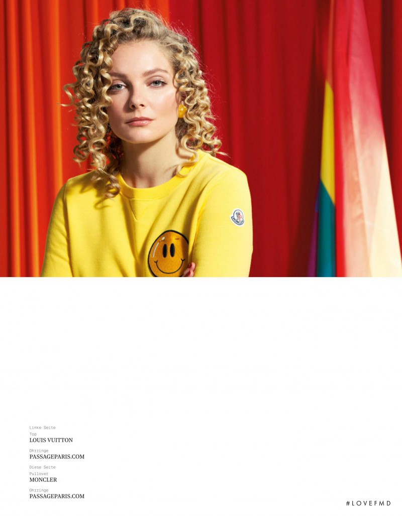 Eniko Mihalik featured in Gute Macht!, September 2016