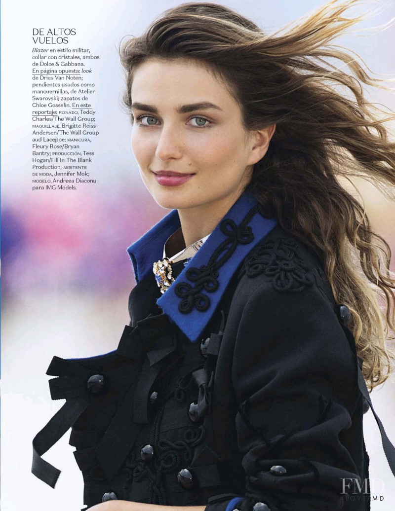 Andreea Diaconu featured in Juego De Dandy, September 2016