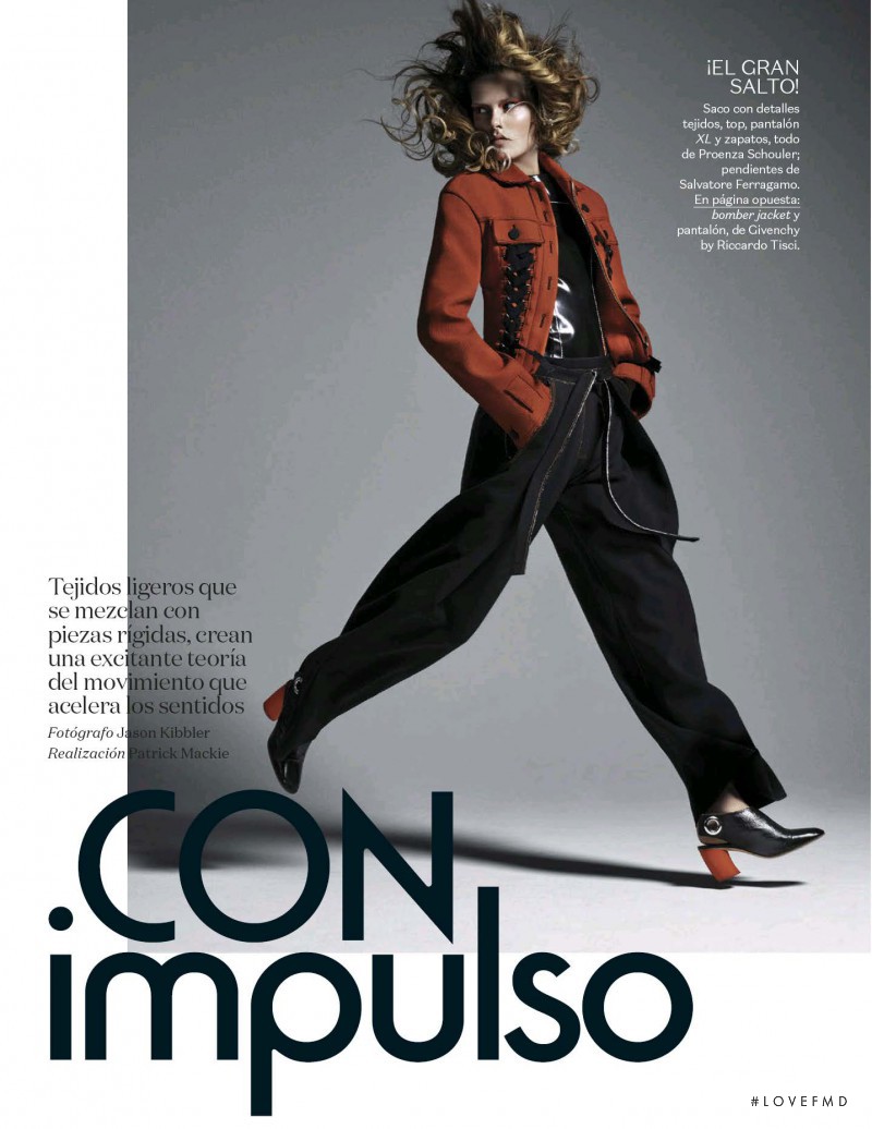 Caroline Brasch Nielsen featured in Con Impulso, September 2016