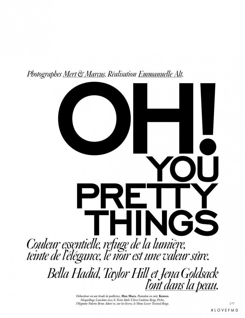 Oh you pretty things!, September 2016