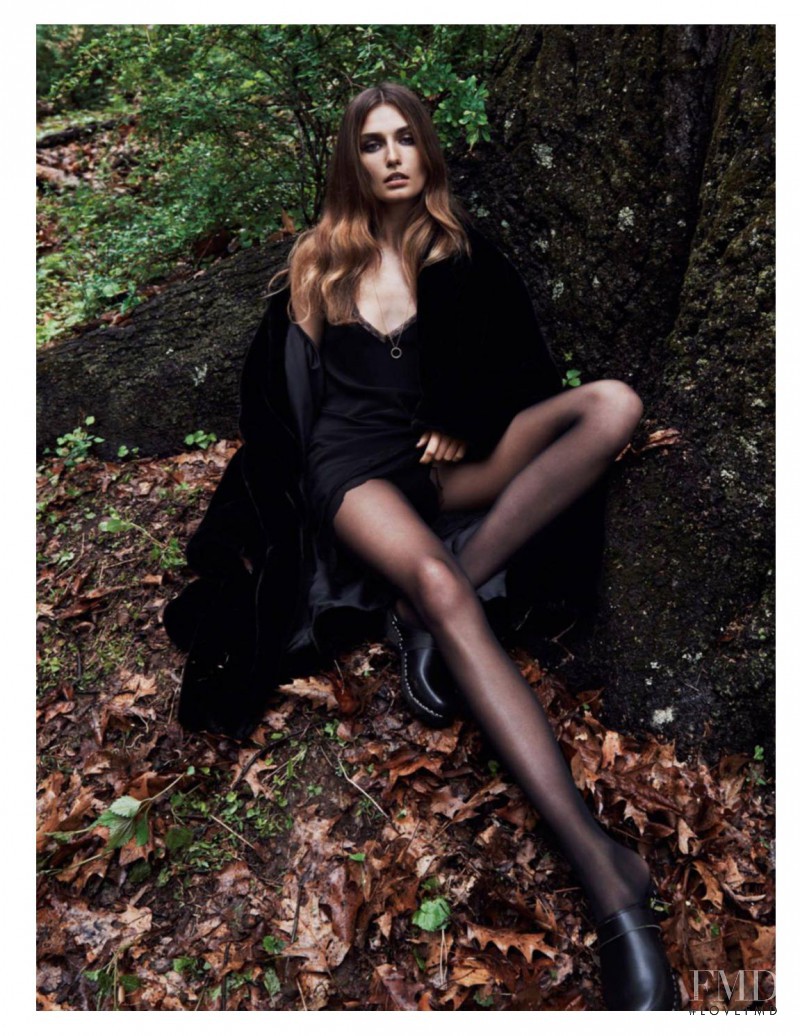 Andreea Diaconu featured in Maîtresse Charme, September 2016