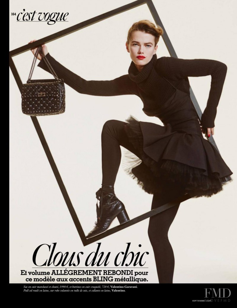 Mathilde Brandi featured in C\'est Vogue Section, September 2016