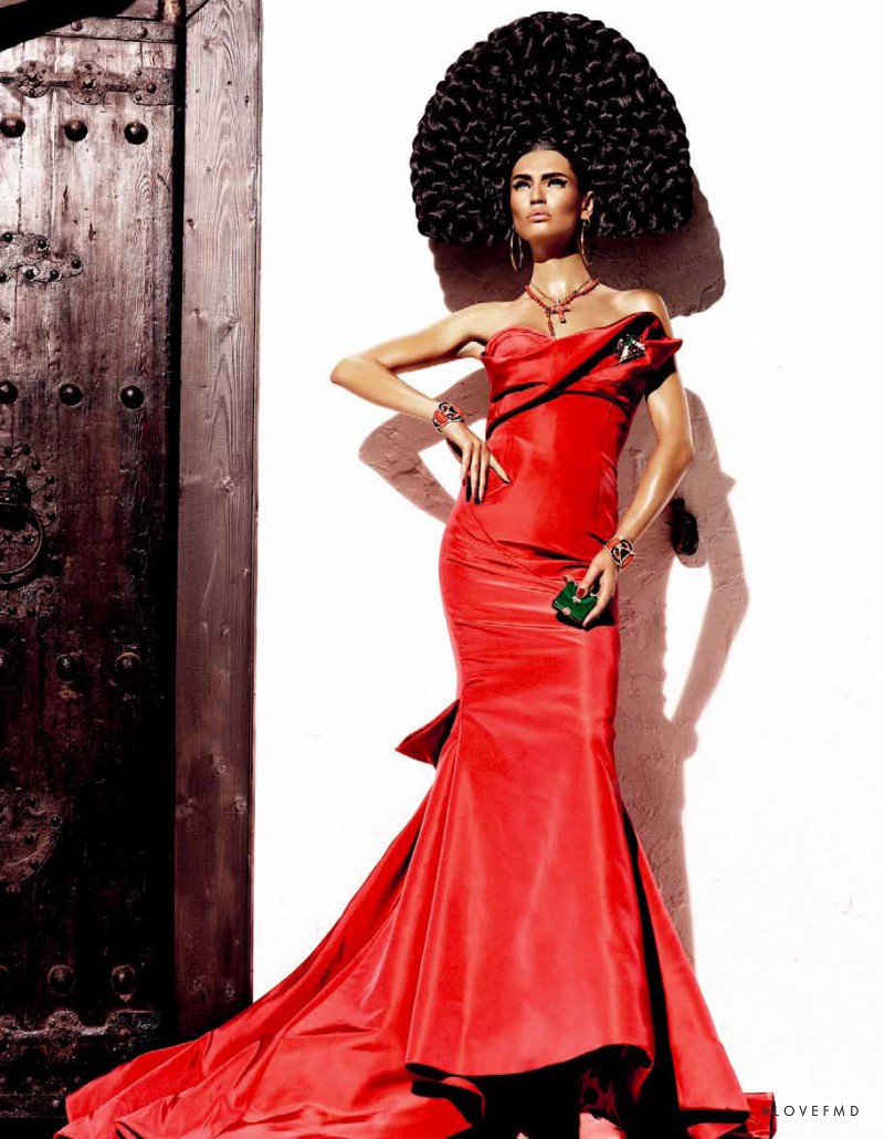 Bianca Balti featured in Kiss Of The Matador, March 2012