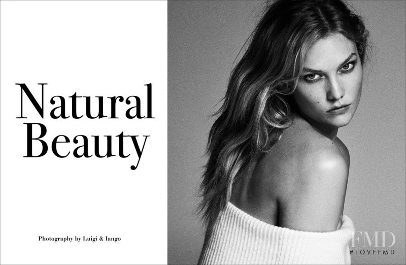 Karlie Kloss featured in Natural Beauty, September 2016