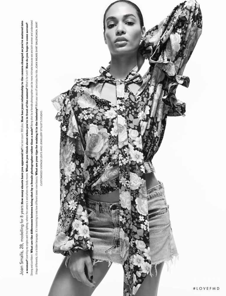 Joan Smalls featured in The Icons, September 2016