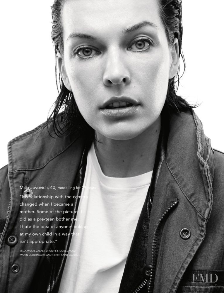 Milla Jovovich featured in The Icons, September 2016
