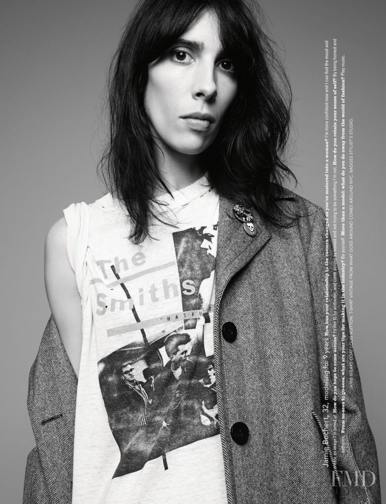 Jamie Bochert featured in The Icons, September 2016