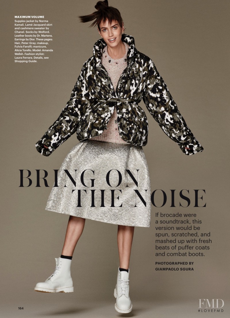 Amanda Brandão Wellsh featured in Bring On The Noise, September 2016