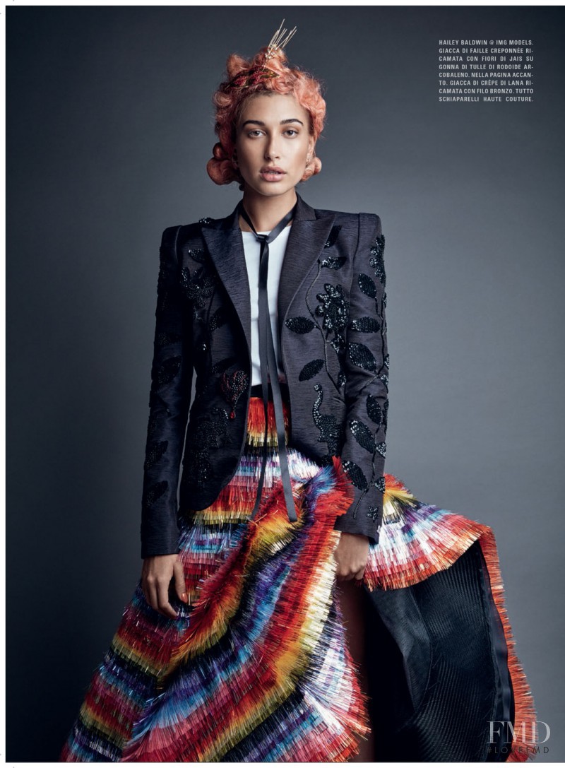 Hailey Baldwin Bieber featured in Today\'s Couture, September 2016