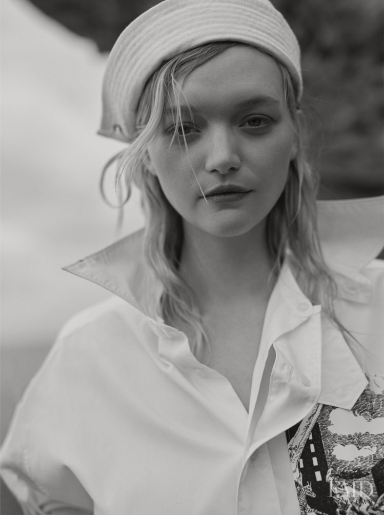Gemma Ward featured in Live Young, September 2016