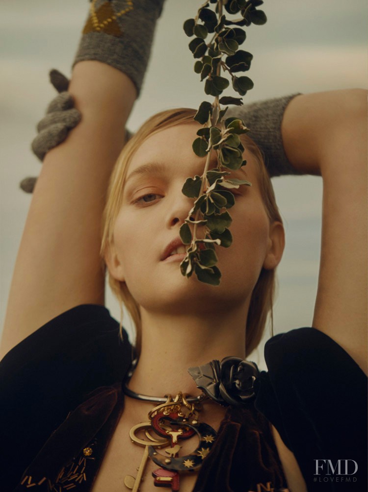 Gemma Ward featured in Live Young, September 2016