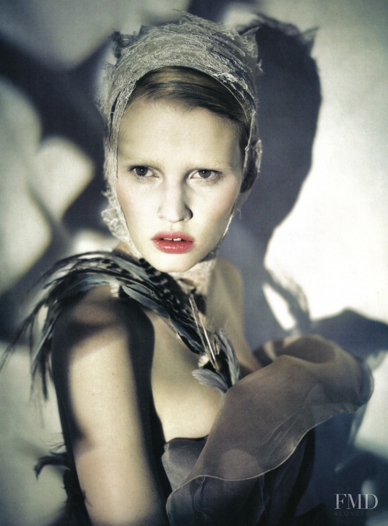 Lara Stone featured in The great illusion, March 2010