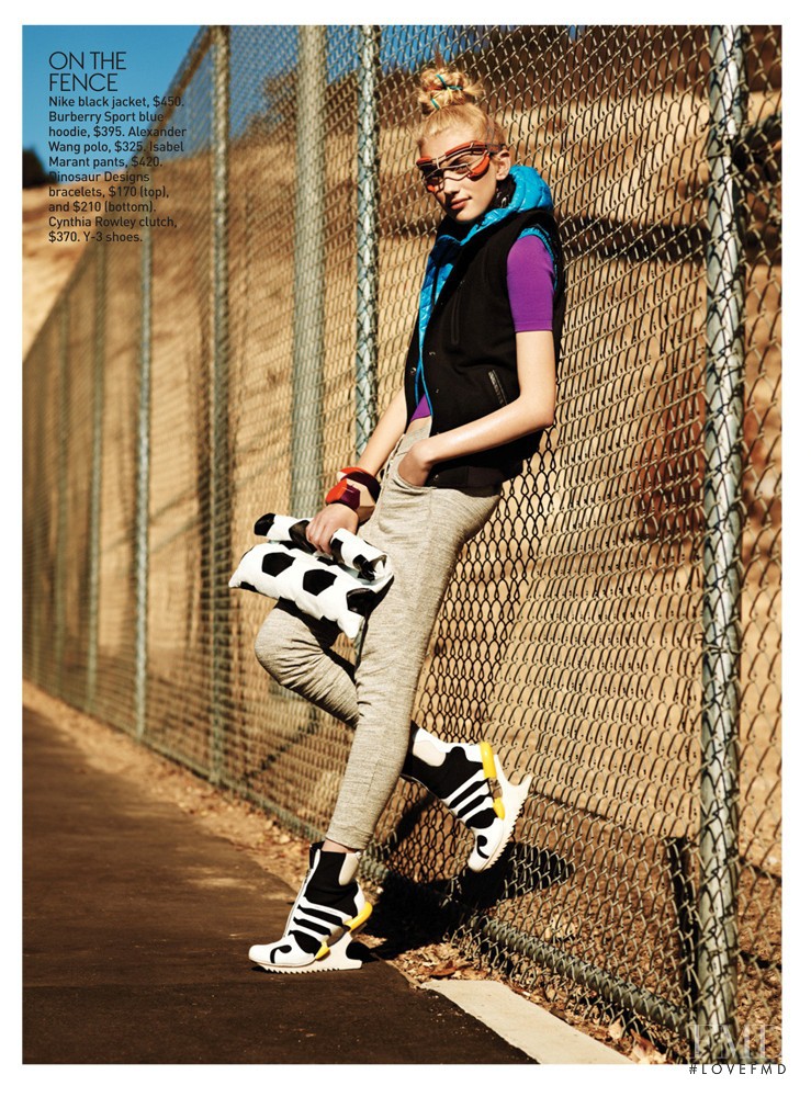 Sofya Titova featured in Game On, March 2012