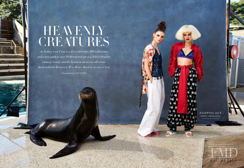 Katie Braatvedt featured in Heavenly Creatures, October 2016