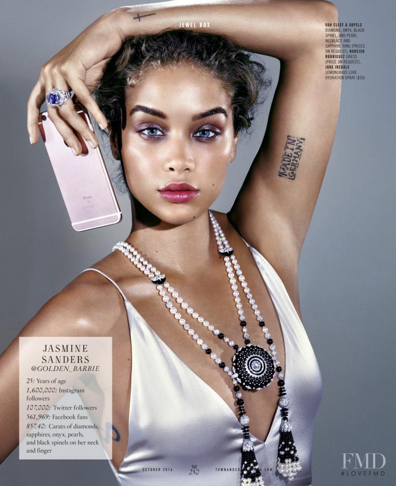 Jasmine Sanders featured in Social Currency, October 2016