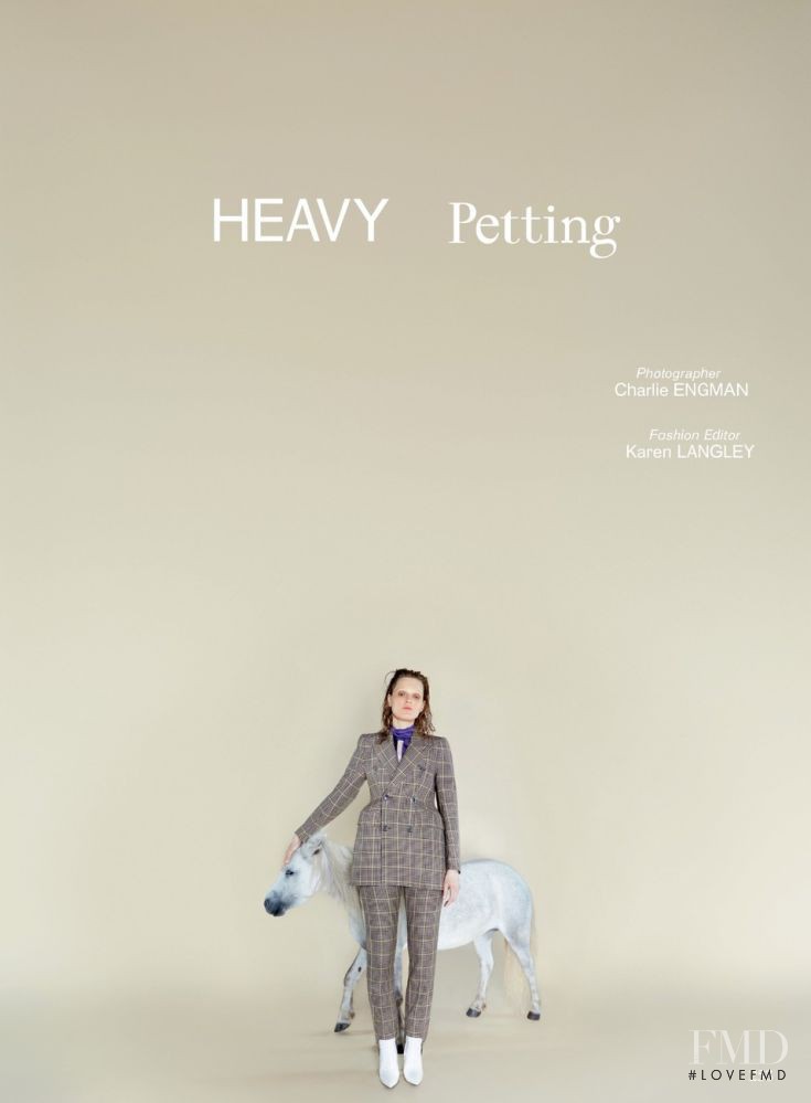 Guinevere van Seenus featured in Heavy Petting, September 2016