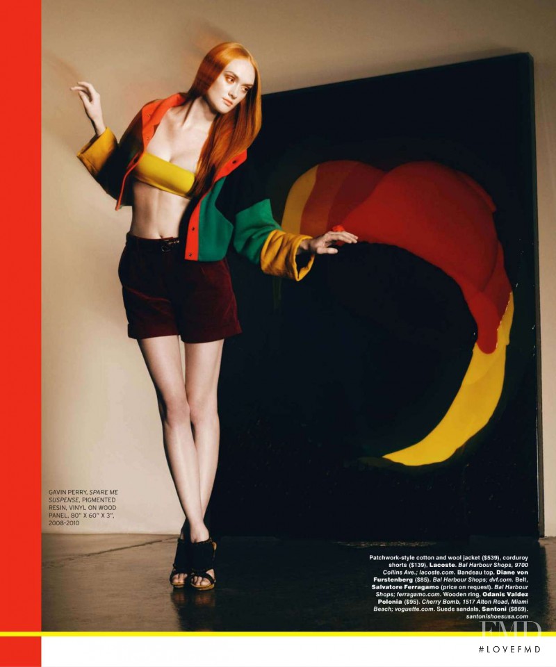 Lisa Cady featured in The Art Of Fashion, December 2010