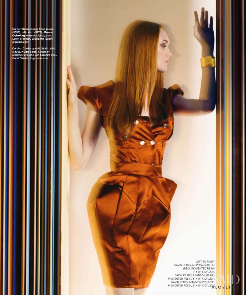 Lisa Cady featured in The Art Of Fashion, December 2010