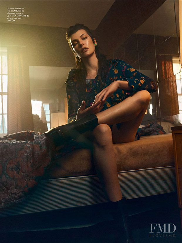 Milla Jovovich featured in Milla Jovovich, October 2016